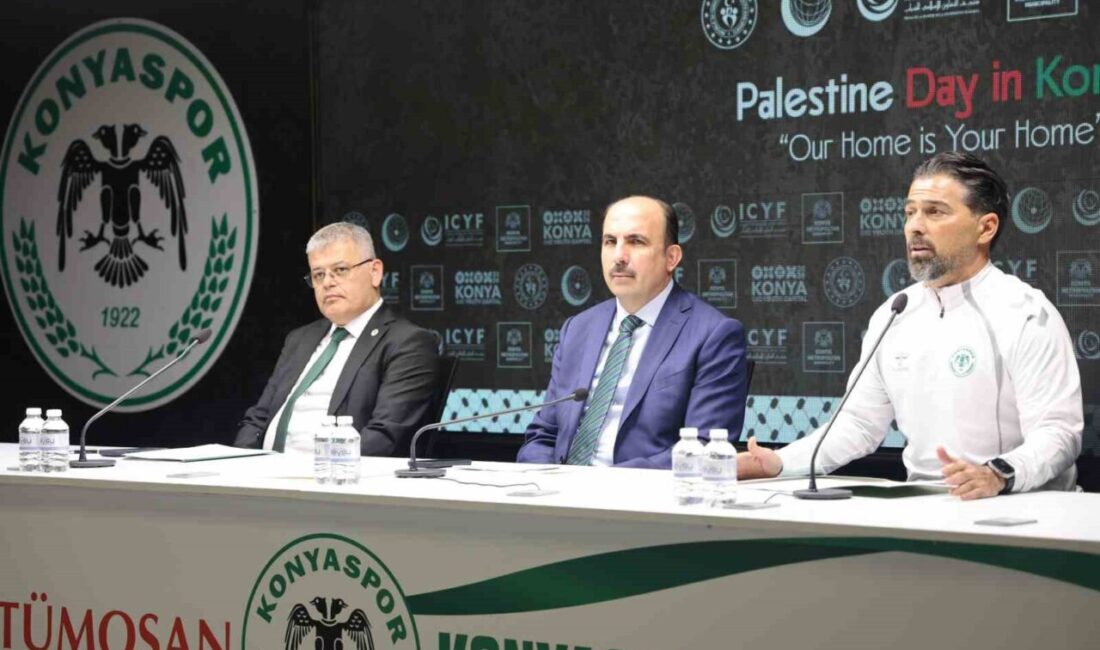 Konyaspor ile Filistin Milli Takımı arasında İslam İşbirliği Teşkilatı Gençlik
