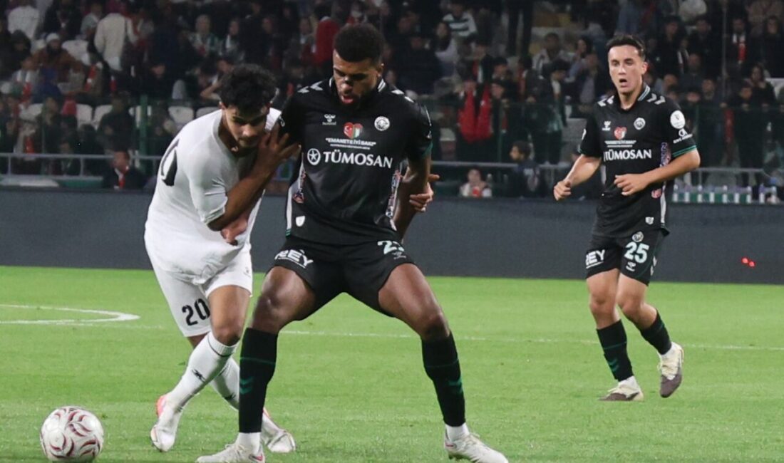 Konyaspor ile Filistin Milli Takımı, Konya’da oynanan dostluk karşılaşmasında 2-2