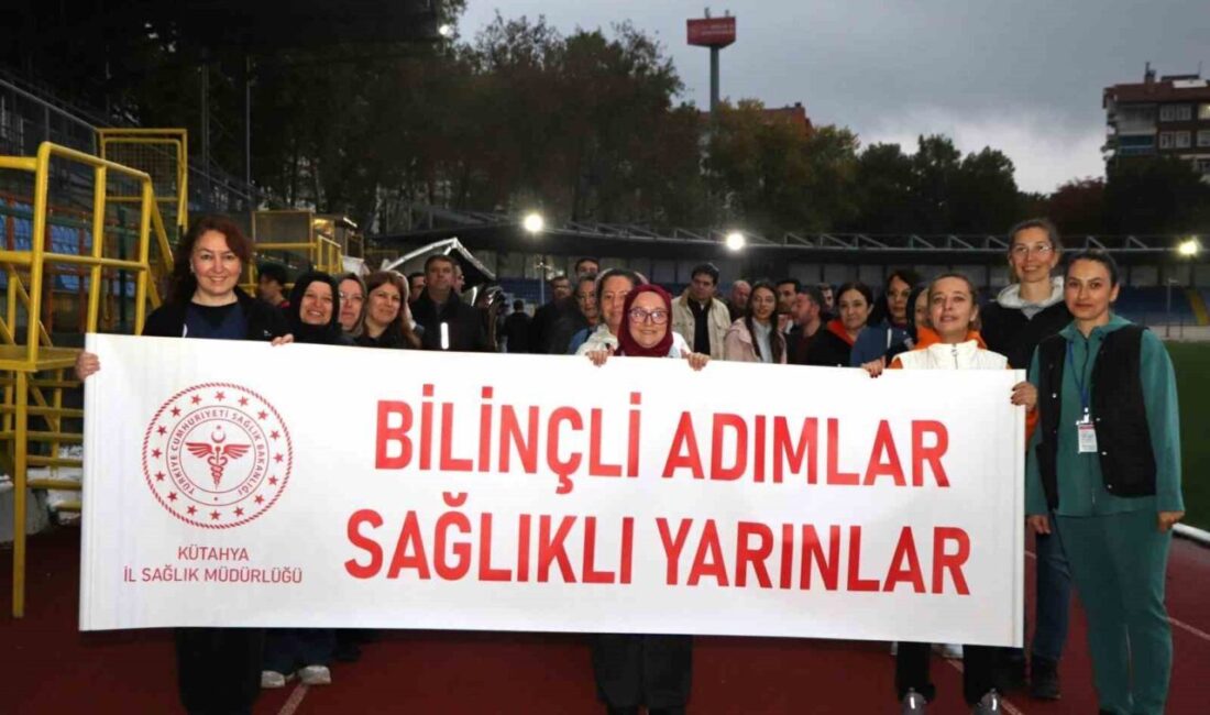 Kütahya İl Sağlık Müdürlüğü Merkez İlçe Sağlıklı Hayat Merkezi öncülüğünde,