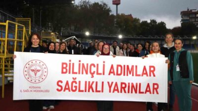 Kütahya İl Sağlık Müdürlüğü Merkez İlçe Sağlıklı Hayat Merkezi öncülüğünde,