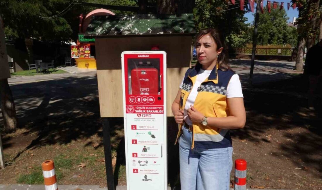 Malatya’da ani kalp durmalarına hızlı müdahale edilebilmesi amacıyla ASELSAN tarafından