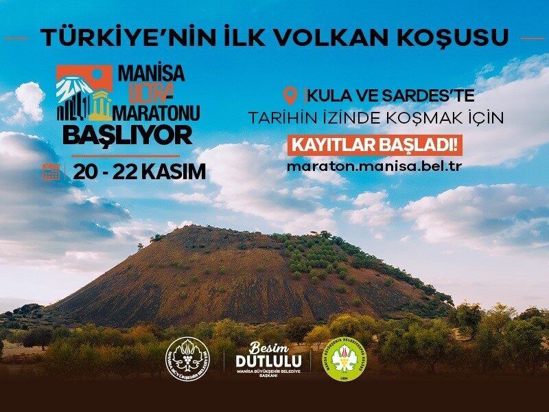Manisa Büyükşehir Belediyesi tarafından düzenlenecek Manisa Ultra Maratonu, 20-22 Kasım