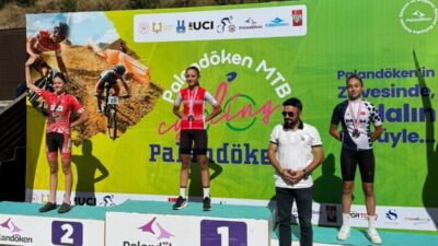 Erzurum’da düzenlenen Puanlı Türkiye Şampiyonası Ulusal 7. Etap Dağ Bisikleti