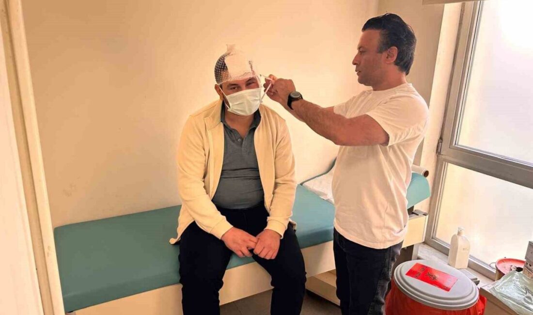 Muş’ta beyin kanaması geçiren 32 yaşındaki Faruk Akdeniz, acil olarak