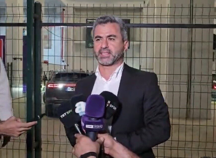Amed Sportif Faaliyetler Başkanı Nahit Eren, Beşiktaş maçının ardından, bugün