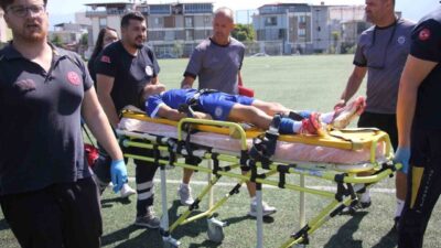 Denizli’de, Denizli Genç Ümitler ile Aydın Yıldızspor arasında oynanan TFF