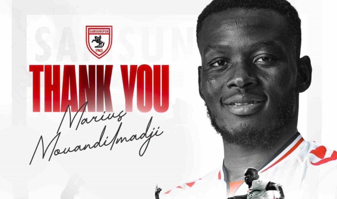 SAMSUN (İHA) – Samsunspor, takımdan ayrılan Çadlı futbolcu Marius Mouandilmadji’ye