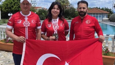 Samsunspor Çim Topu Takımı sporcusu Melek Ünlü, 18-26 Eylül tarihleri