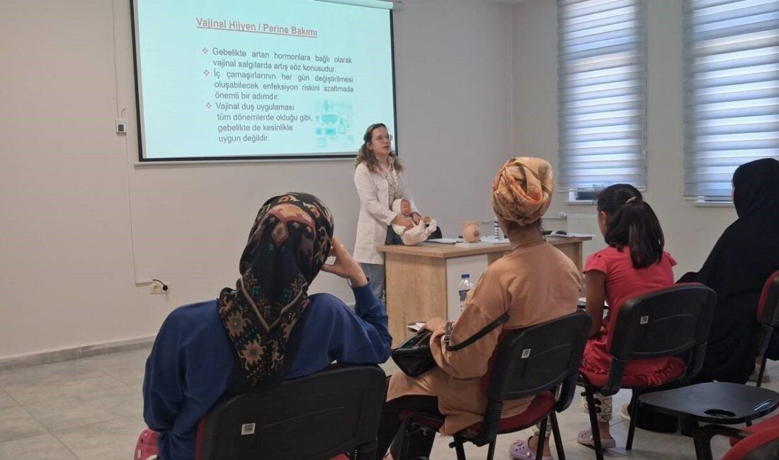 Sinop’un Erfelek ilçesinde anne adaylarının gebelik sürecini daha bilinçli, sağlıklı