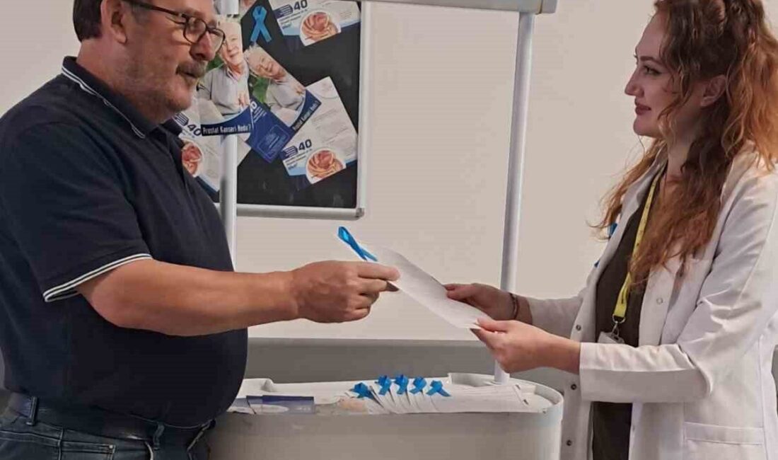 Sinop’un Erfelek ilçesinde 15 Eylül Prostat Kanseri Farkındalık Günü kapsamında