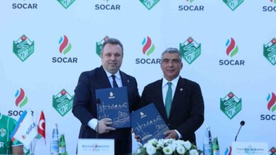 SOCAR Türkiye ile Iğdır Futbol Kulübü arasındaki sponsorluk anlaşması bir
