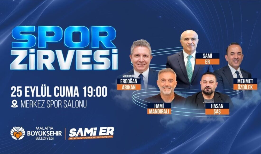 Spor dünyasının önemli isimleri Malatya’da buluşacak. Spor dünyasının önemli isimlerini,
