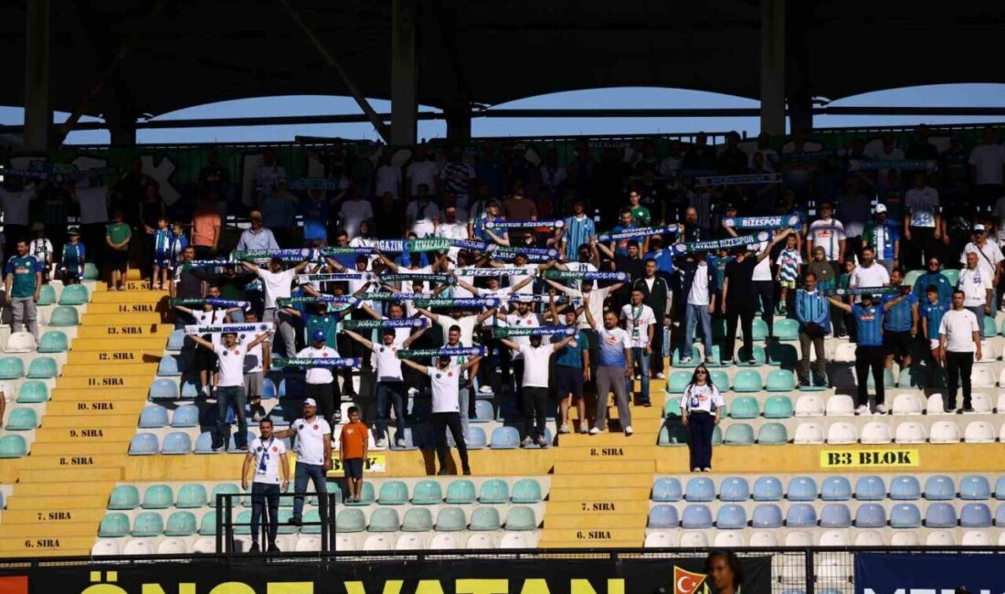 Trendyol Süper Lig’in 5. haftasında Eyüpspor evinde Çaykur Rizespor ile