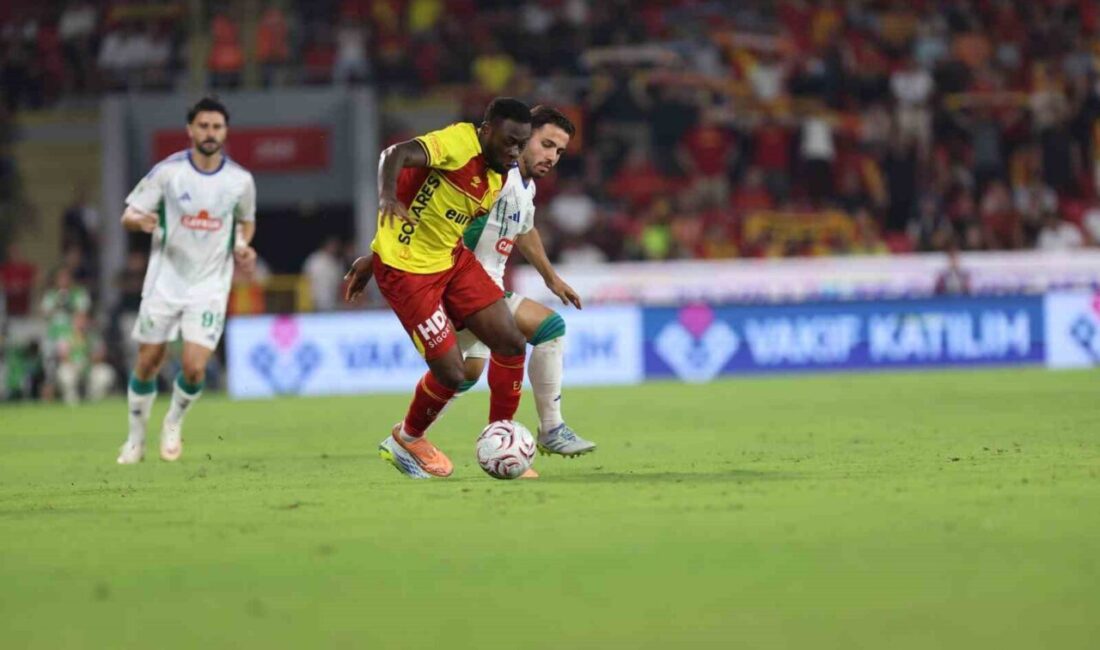 Trendyol Süper Lig’in 6. haftasında Göztepe, sahasında Çaykur Rizespor ile