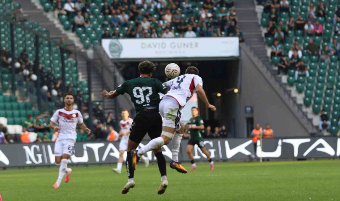 Trendyol Süper Lig’in 6. haftasında Kocaelispor, Gaziantep FK’yı ağırlıyor. Karşılaşmanın