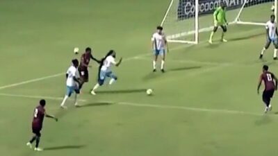 CONCACAF Uluslar Ligi’nde oynanan Antigua & Barbuda-Anguilla maçında oyuna sonradan