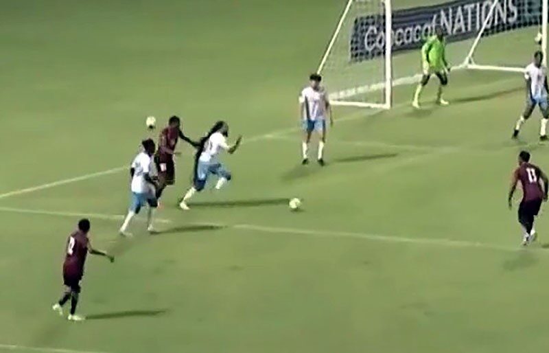 CONCACAF Uluslar Ligi’nde oynanan Antigua & Barbuda-Anguilla maçında oyuna sonradan