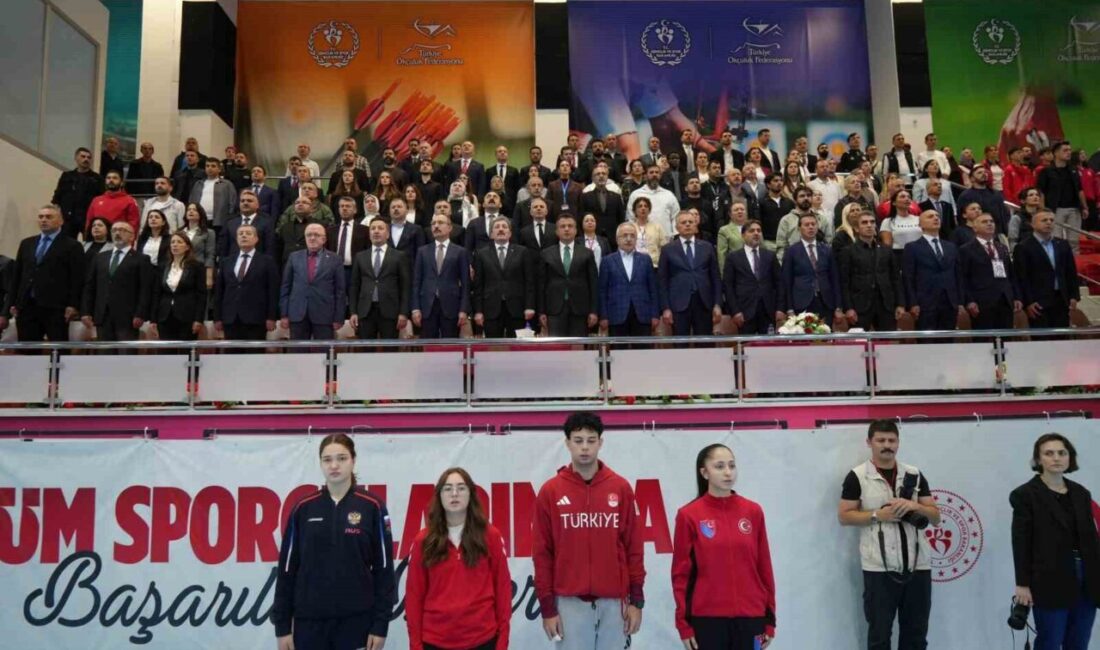 Samsun’un ev sahipliğinde düzenlenen ve 52 ülkeden 606 sporcunun katıldığı