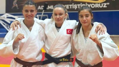 Yunusemre Belediyespor’un judocuları Rabia Tekin ve Elif Şanıer, Sporcu Eğitim