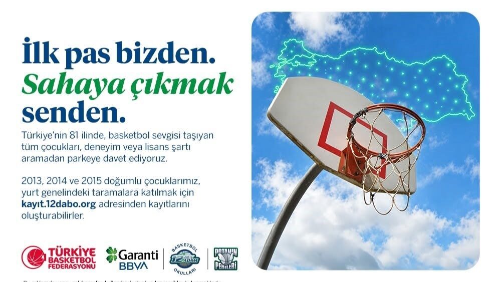 Türkiye Basketbol Federasyonu tarafından Garanti BBVA desteğiyle yürütülen 12 Dev