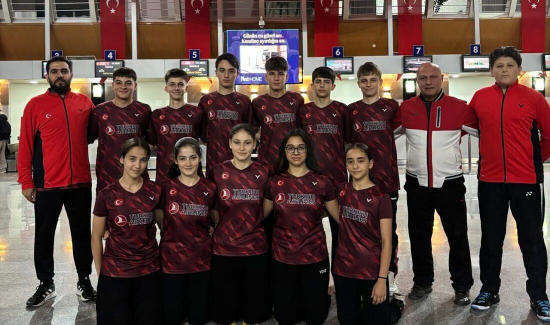 15 Yaş Altı Badminton Milli Takımı, Norveç’te düzenlenecek Avrupa Şampiyonası