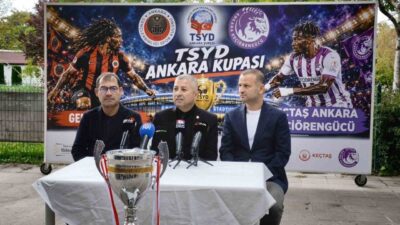Gençlerbirliği ile Ankara Keçiörengücü arasında oynanacak 59. Türkiye Spor Yazarları