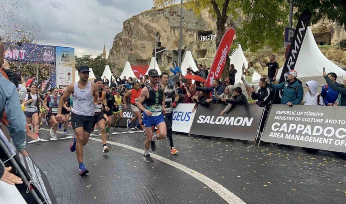 Nevşehir’in Ürgüp ilçesinde düzenlenen Salomon Kapadokya Ultra Trail Koşusu, 78