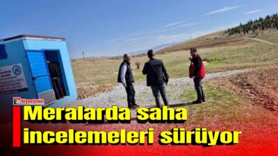 Afyonkarahisar’da Kırsal Dezavantajlı Alanlar Kalkınma Projesi (KDAKP) kapsamında, meralarda hayvanların