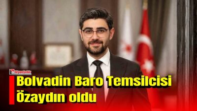 Afyonkarahisar’ın Bolvadin ilçesinde gerçekleştirilen baro temsilciliği seçimlerinde Av. Samet Özaydın,