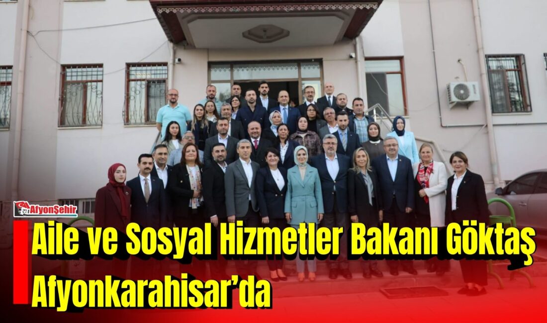 Aile ve Sosyal Hizmetler Bakanı Mahinur Özdemir Göktaş programları kapsamında