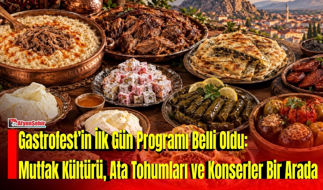 8. Uluslararası Gastro Afyon Turizm ve Lezzet Festivali, 2 Ekim