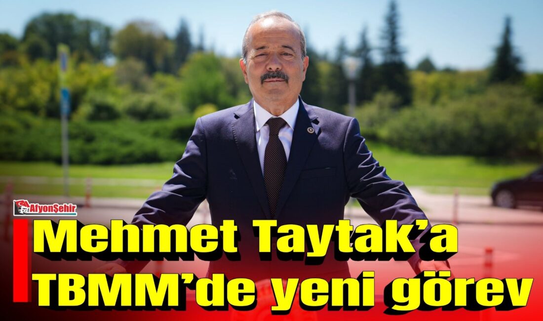 Mehmet Taytak’a TBMM’de yeni görev MHP Afyonkarahisar Milletvekili Mehmet Taytak’ın, TBMM’nin 28. Dönem 5. Yasama