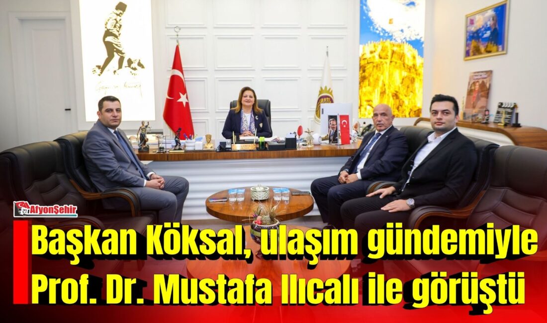 Afyonkarahisar Belediye Başkanı Burcu Köksal, İstanbul Ticaret Üniversitesi Ulaştırma Sistemleri