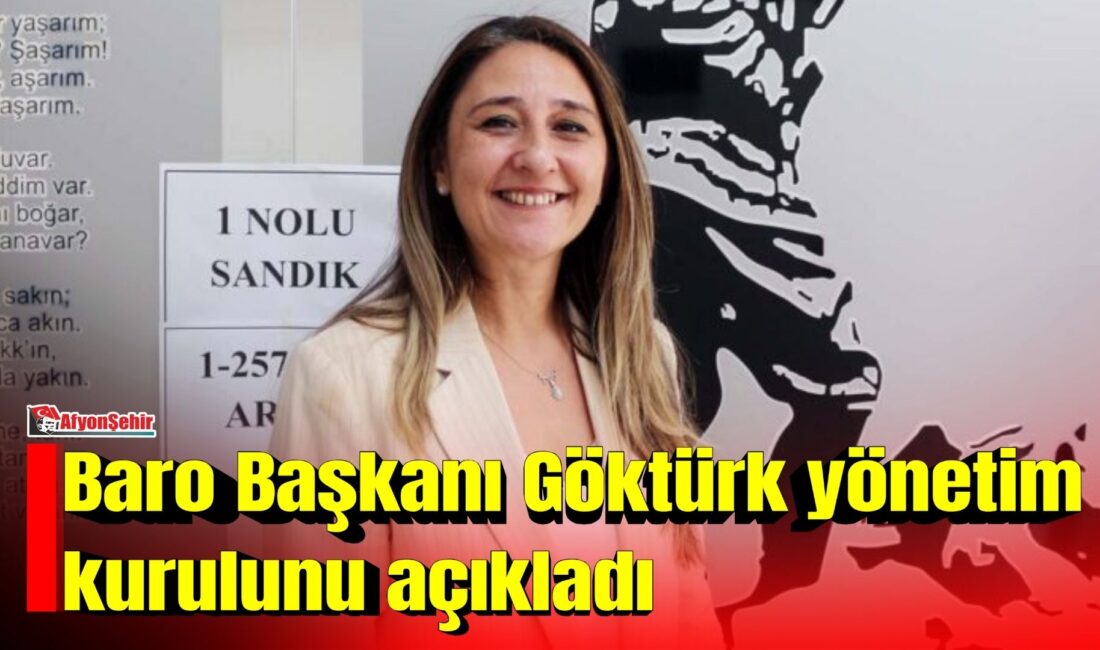 Afyonkarahisar Baro Başkanlığının olağan seçimli genel kurul toplantısına bir hafta