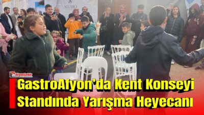 Afyonkarahisar’da bu yıl 8’incisi düzenlenen Uluslararası GastroAfyon Turizm ve Lezzet