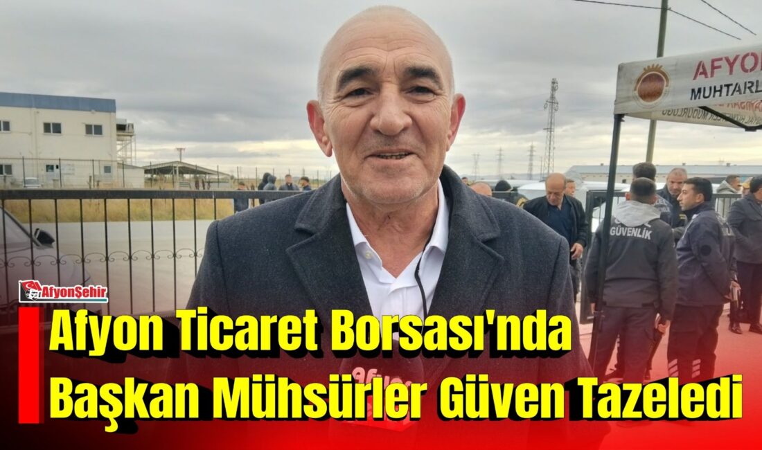 Afyonkarahisar iş dünyasının ve bölge ticaretinin önemli kuruluşlarından Afyonkarahisar Ticaret