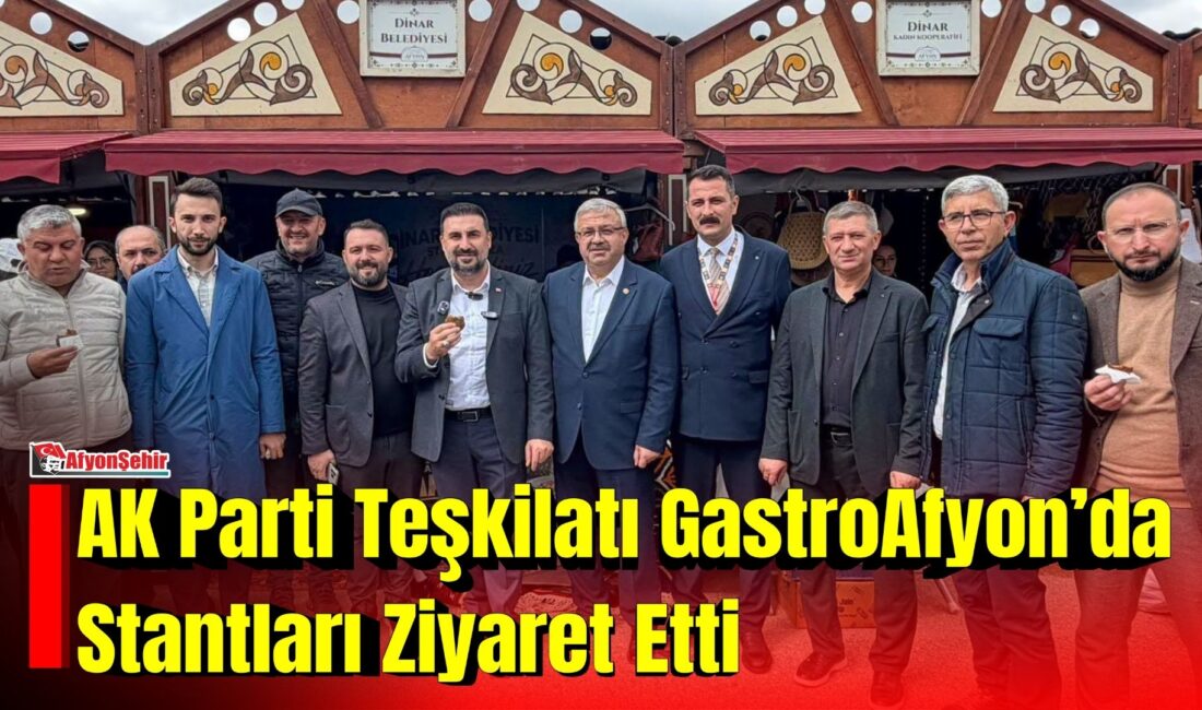 Afyonkarahisar’da bu yıl 8’incisi düzenlenen Uluslararası GastroAfyon Turizm ve Lezzet