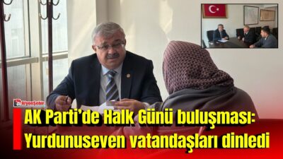 AK Parti Afyonkarahisar Milletvekili İbrahim Yurdunuseven, geleneksel olarak düzenlenen Halk