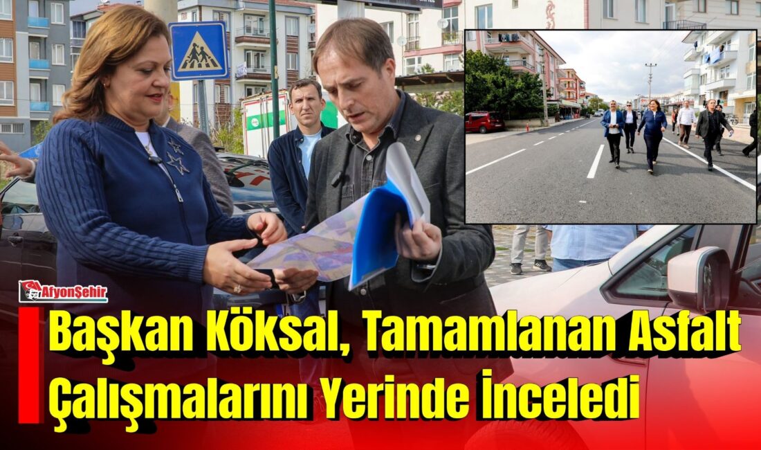 Afyonkarahisar Belediye Başkanı Burcu Köksal, İstiklal, Esentepe ve Kanlıca mahallelerinde