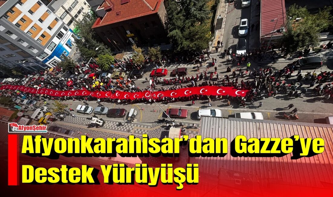 Afyonkarahisar’da İl Milli Eğitim Müdürlüğü tarafından “Çevreme Duyarlıyım, Değerlerime Sahip