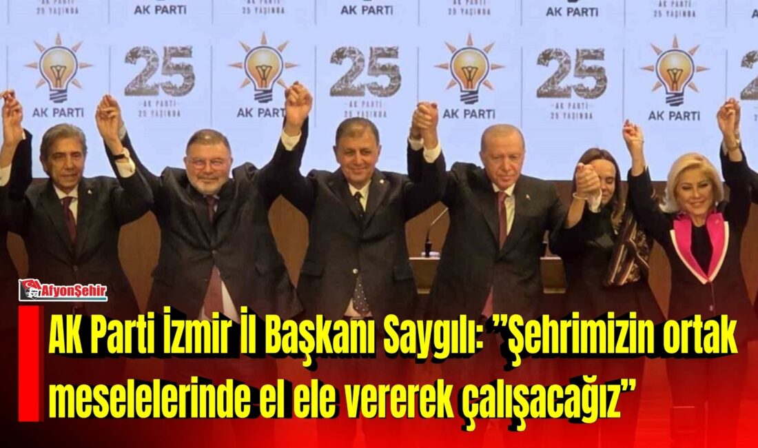 AK Parti İzmir İl Başkanı Bilal Saygılı, İzmir Büyükşehir Belediye
