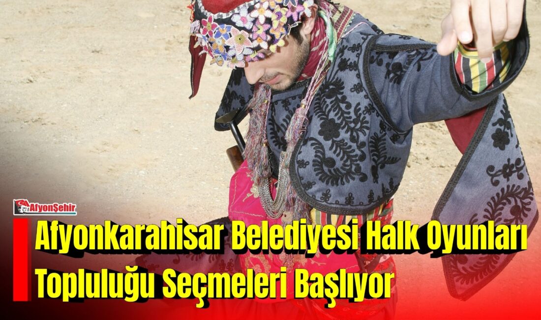 Afyonkarahisar Belediyesi bünyesinde faaliyet gösteren Halk Oyunları Topluluğu, yeni dönem