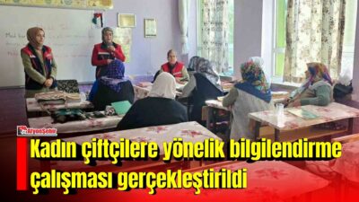 Afyonkarahisar’da kadın çiftçilerin hayvansal üretim konusunda bilgi ve farkındalıklarının artırılması
