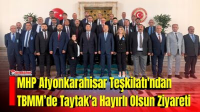 Milliyetçi Hareket Partisi (MHP) Afyonkarahisar İl Başkanı Ahmet Kahveci, İl