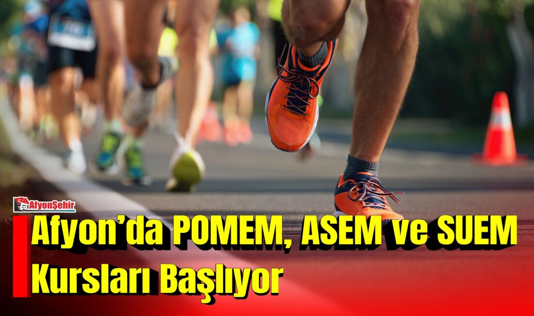 Afyonkarahisar Belediyesi tarafından polislik sınavlarına hazırlanan adaylara yönelik POMEM, ASEM