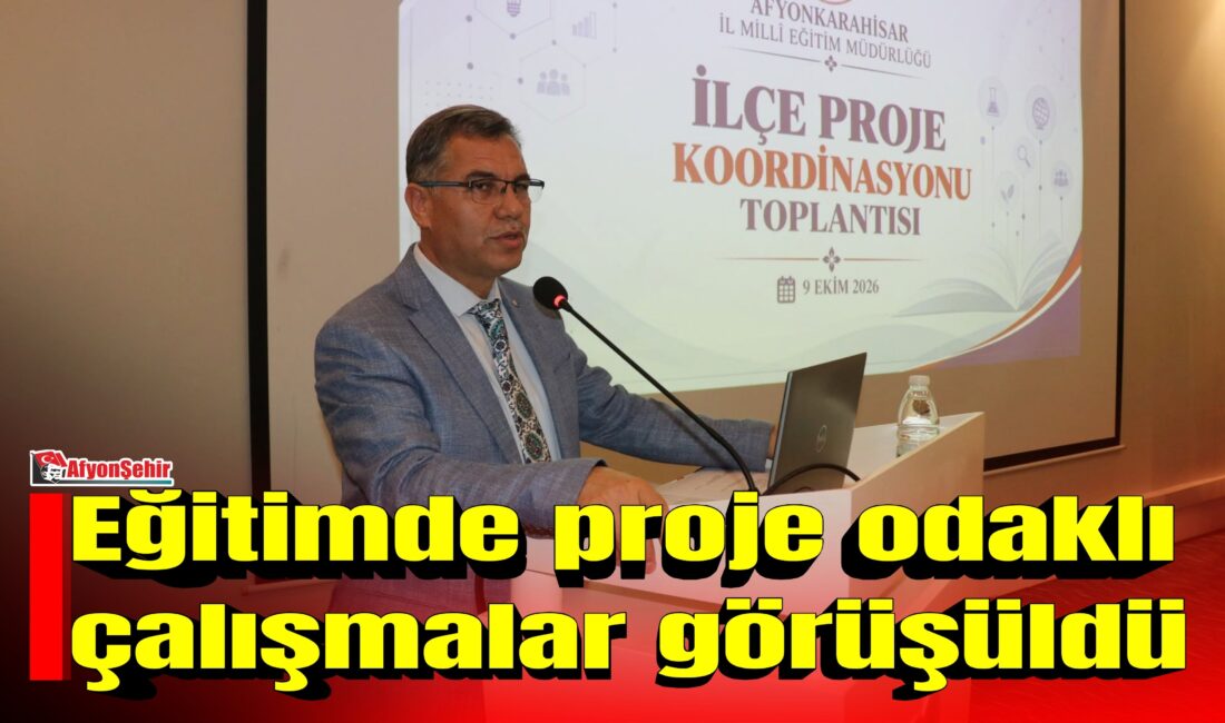 Afyonkarahisar İl Milli Eğitim Müdürlüğü tarafından, il genelinde yürütülen bilimsel