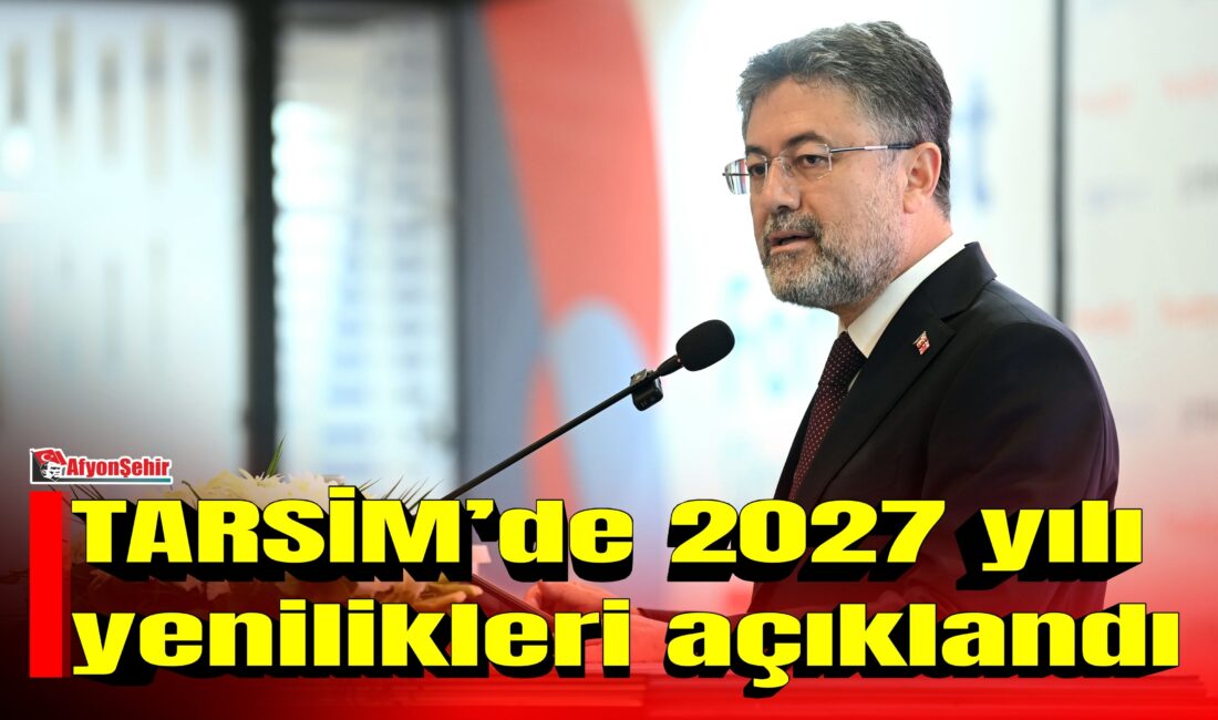 Tarım ve Orman Bakanı İbrahim Yumaklı, 2027 yılında TARSİM kapsamında
