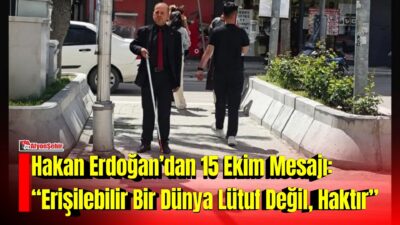 Altı Nokta Körler Derneği Afyonkarahisar Şube Başkanı ve Eğitimden Sorumlu
