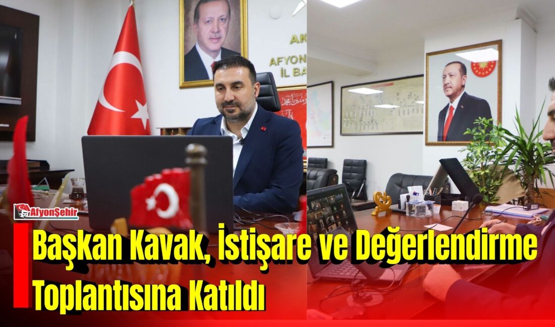AK Parti Afyonkarahisar İl Başkanlığı, Genel Merkez Teşkilat Başkanlığının koordinasyonunda