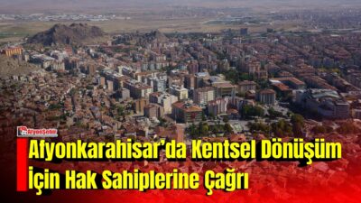 Afyonkarahisar Belediyesi, İmaret ve Mısri Camii çevresinde yürütülen kentsel dönüşüm